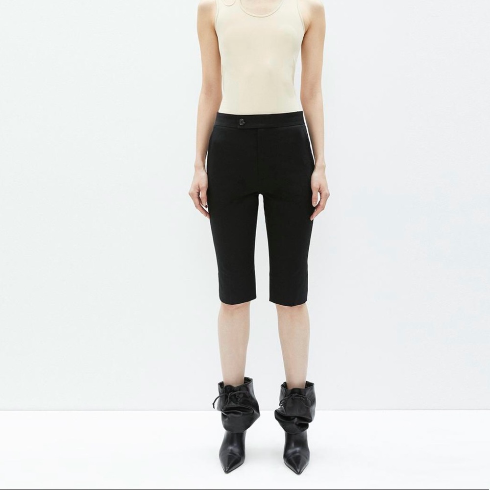 BNWOT HELMUT LANG SLIM COTTON SHORTS SZ 2